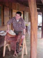 FABIO SALAS -  Fabio has been riding since the age of three and grew up in an area where horse is the king! Although his knowledge base is more on the logistics and operational field, there is no doubt that his natural horsemanship, organizational skills and attention to detail have contributed to our success. Also, coming from a long established Costa Rican family, this has provides EcoSafari with a variety of resources that add some of that uniqueness to our equestrian adventures. Those of us that know Fabio well, know him as a thhoughful, creative and proactive man. His expertise in the travel industry include not only being the responsible figure behind the travel arrangements for hundreds of travellers, but also British and North American celebrities. His passion for conservation has awarded him a post as one of the key lecturers for United Nation's University for Peace - promoting the Conservation scheme through awarness in responsible travel. During his free time, Fabio could be found exploring the rural and wilderness regions of Costa Rica, both on horseback and 4X4 and supporting rural communities that are looking into tourism as an alternative way of living. If you wish to know about any of this community projects donot hesiate to contact him.